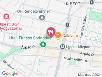 Pesti Pipi - Újpest Budapest a térképen