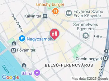 Pesti Vendéglő Étterem Budapest a térképen