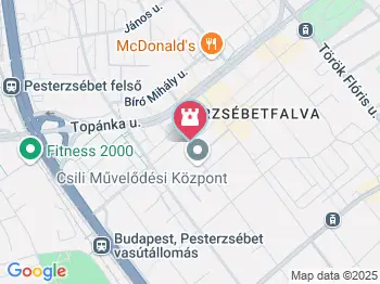 Petőfi Sándor szobor - Pesterzsébet Budapest a térképen