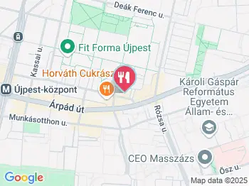 Petőfi Tanya Étterem Budapest a térképen