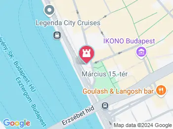 Petőfi tér Budapest a térképen