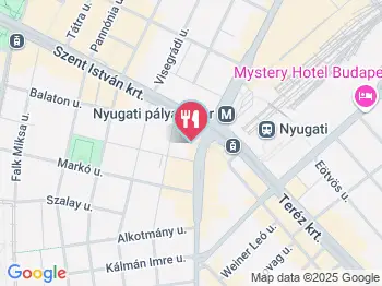 Fit & Health - Nyugati tér Budapest a térképen