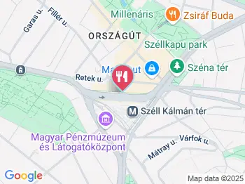 Petró Hentesbolt és büfé Budapest a térképen