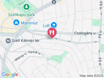 Pezsegő Frizzante Cafe & Bar - Hattyú utca Budapest a térképen