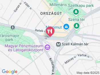 Philippos Gyros Bár Budapest a térképen