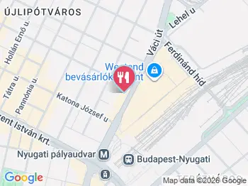 Pho 90's Vietnámi Bisztró Budapest a térképen
