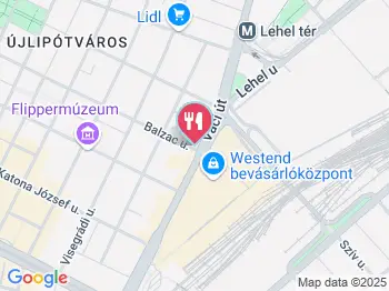 Pho King Budapest a térképen