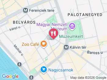 PHO1993 - Kecskeméti út Budapest a térképen