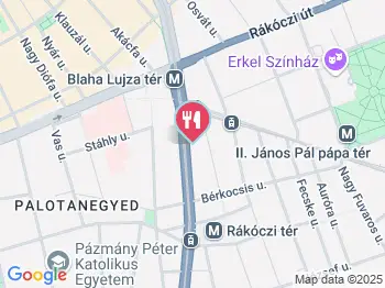 Phoenix Bár Budapest a térképen