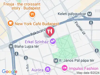 Piano Art Café Budapest a térképen