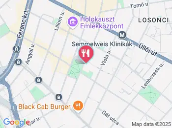 Piazza di Francesco Kávéház-Cukrászda Budapest a térképen