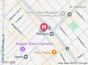 Piccolo Café Budapest a térképen