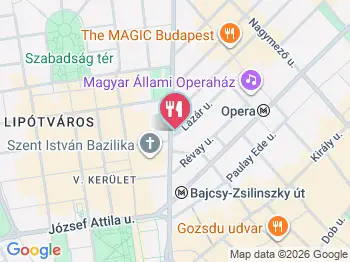 Pici Pörc Bisztró Budapest a térképen