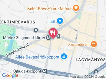 Pick & Eat Budapest a térképen