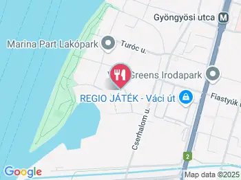 Pierre's Café Budapest a térképen