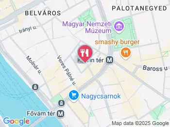 Pigrabbit Cafe & Pub Budapest a térképen