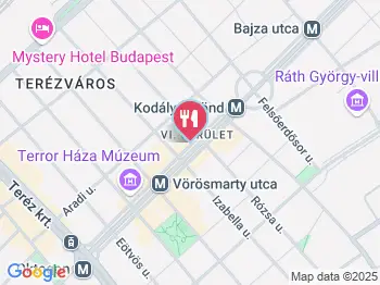 Pilot Cafe - Andrássy út Budapest a térképen