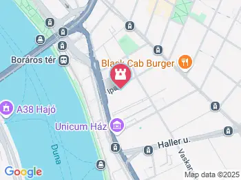 Pilots Simulator Center Budapest a térképen