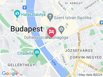 Pilvax Rooms Budapest a térképen