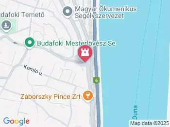 Pincemunkás Budapest a térképen