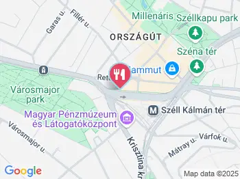 Ping Kínai Étterem Budapest a térképen