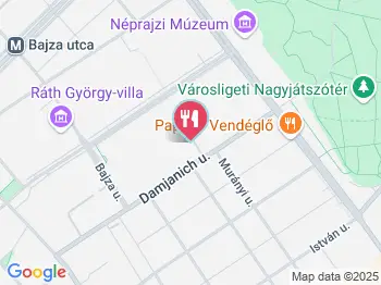 Piroska Vendéglő Budapest a térképen