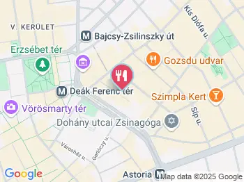 Pista Bá' Budapest a térképen