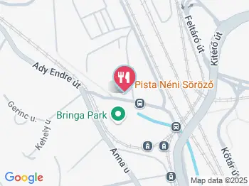 Pista néni söröző Budapest a térképen