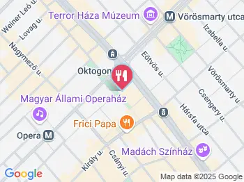 Pisztácia Cukrászda Budapest a térképen