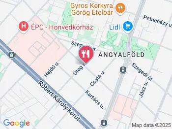 Pisztácia Kávézó Budapest a térképen