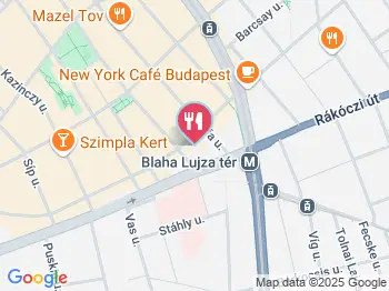 Pit Stop Cafe & Bar Budapest a térképen