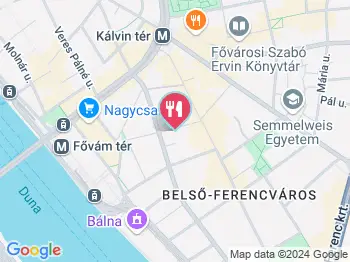 Pizza Dream Budapest a térképen