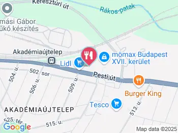 Pizza Forte - Pesti út Budapest a térképen