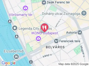 Pizza Forte - Petőfi Sándor utca Budapest a térképen