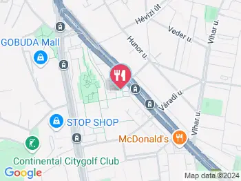 Pizza Forte - Vörösvári út Budapest a térképen