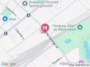 Pizza King 13. Budapest a térképen