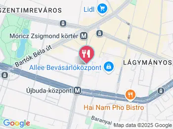 Pizza King Express - Fehérvári út Budapest a térképen