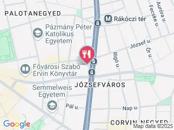 Pizza King Express - József körút Budapest a térképen