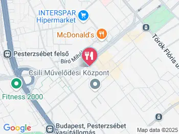 Pizza Mágus Budapest a térképen