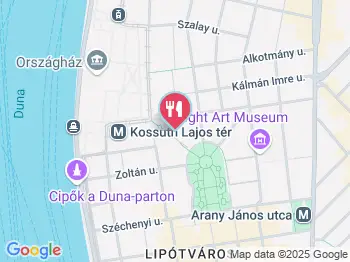 Pizza EATaliano Étterem - Vécsey utca Budapest a térképen