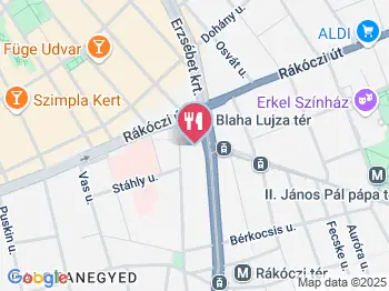 Pizza Me - Blaha Budapest a térképen