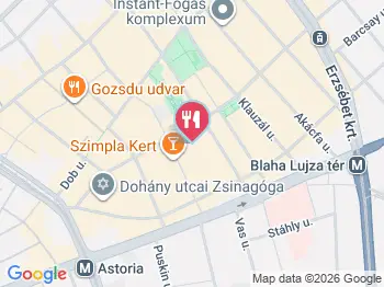 Pizza Me - Kazinczy Budapest a térképen