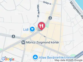 Pizza Művek Budapest a térképen