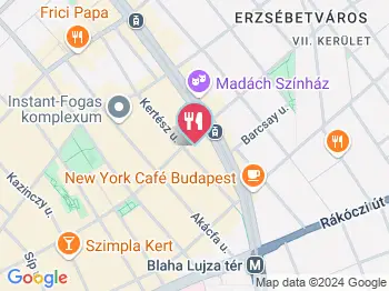 Pizza Preferita Budapest a térképen