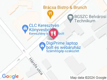 Pizza Ragazze Budapest a térképen