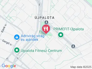 Pizza Shop Express Budapest a térképen