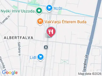 Pizzafok - Buda Budapest a térképen