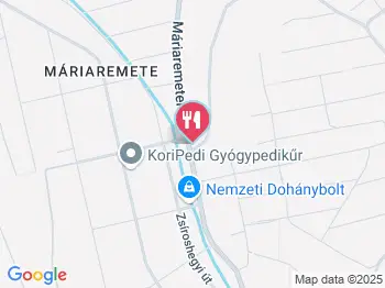 Pizzeria La Bontà Budapest a térképen