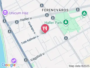 Pizziozo Budapest a térképen