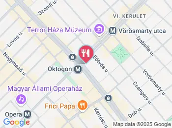 Planet Sushi - Oktogon Budapest a térképen